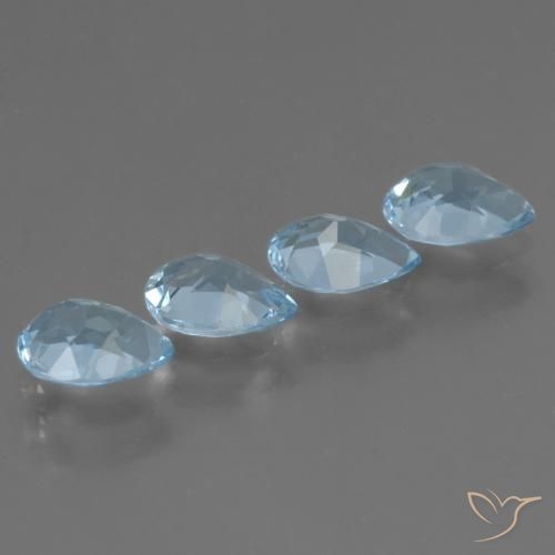 Shop natural 3.26ct スカイブルー トパーズ gems, 洋梨の形, from ブラジル at GemSelect. In stock, global shipping!