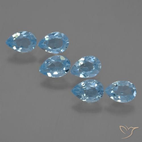 Shop natural 3.21ct スイスブルー トパーズ gems, 洋梨の形, from ブラジル at GemSelect. In stock, global shipping!