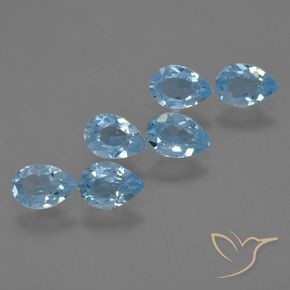 Shop natural 3.21ct スイスブルー トパーズ gems, 洋梨の形, from ブラジル at GemSelect. In stock, global shipping!