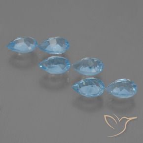Shop natural 3.21ct スイスブルー トパーズ gems, 洋梨の形, from ブラジル at GemSelect. In stock, global shipping!