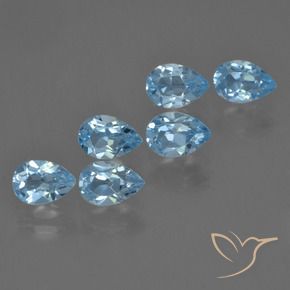 Shop natural 3.44ct スイスブルー トパーズ gems, 洋梨の形, from ブラジル at GemSelect. In stock, global shipping!