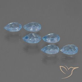 Shop natural 3.44ct スイスブルー トパーズ gems, 洋梨の形, from ブラジル at GemSelect. In stock, global shipping!