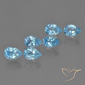 Shop natural 3.68ct スイスブルー トパーズ gems, 洋梨の形, from ブラジル at GemSelect. In stock, global shipping!