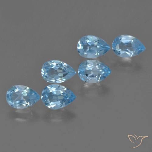 Shop natural 3.16ct スイスブルー トパーズ gems, 洋梨の形, from ブラジル at GemSelect. In stock, global shipping!