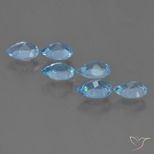 Shop natural 3.16ct スイスブルー トパーズ gems, 洋梨の形, from ブラジル at GemSelect. In stock, global shipping!