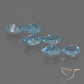 Shop natural 3.38ct スイスブルー トパーズ gems, 洋梨の形, from ブラジル at GemSelect. In stock, global shipping!