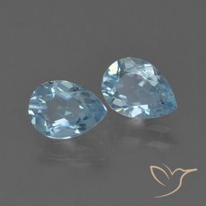 Shop natural 1.60ct スカイブルー トパーズ gems, 洋梨の形, from ブラジル at GemSelect. In stock, global shipping!