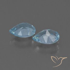 Shop natural 1.60ct スカイブルー トパーズ gems, 洋梨の形, from ブラジル at GemSelect. In stock, global shipping!