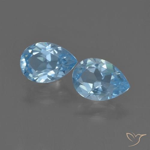 Shop natural 1.56ct スイスブルー トパーズ gems, 洋梨の形, from ブラジル at GemSelect. In stock, global shipping!
