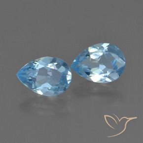 Shop natural 1.56ct スイスブルー トパーズ gems, 洋梨の形, from ブラジル at GemSelect. In stock, global shipping!