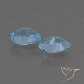 Shop natural 1.56ct スイスブルー トパーズ gems, 洋梨の形, from ブラジル at GemSelect. In stock, global shipping!