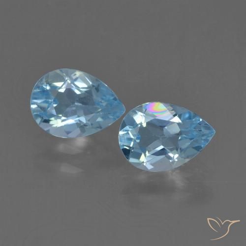 Shop natural 1.65ct スイスブルー トパーズ gems, 洋梨の形, from ブラジル at GemSelect. In stock, global shipping!