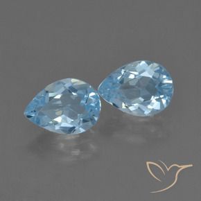 Shop natural 1.71ct スカイブルー トパーズ gems, 洋梨の形, from ブラジル at GemSelect. In stock, global shipping!