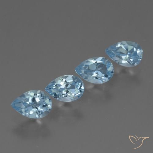 Shop natural 2.45ct スイスブルー トパーズ gems, 洋梨の形, from ブラジル at GemSelect. In stock, global shipping!