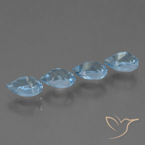 Shop natural 2.45ct スイスブルー トパーズ gems, 洋梨の形, from ブラジル at GemSelect. In stock, global shipping!