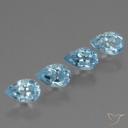 Shop natural 2.49ct スイスブルー トパーズ gems, 洋梨の形, from ブラジル at GemSelect. In stock, global shipping!
