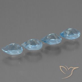 Shop natural 2.49ct スイスブルー トパーズ gems, 洋梨の形, from ブラジル at GemSelect. In stock, global shipping!