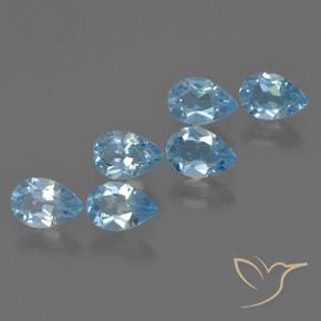 Shop natural 2.96ct スイスブルー トパーズ gems, 洋梨の形, from ブラジル at GemSelect. In stock, global shipping!