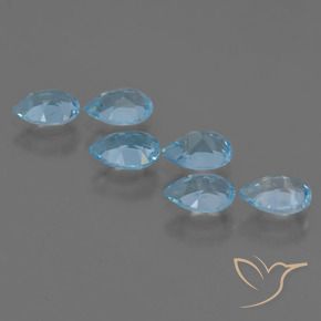Shop natural 2.96ct スイスブルー トパーズ gems, 洋梨の形, from ブラジル at GemSelect. In stock, global shipping!