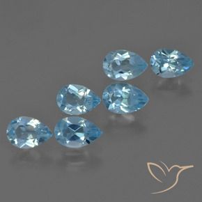 Shop natural 3.12ct スカイブルー トパーズ gems, 洋梨の形, from ブラジル at GemSelect. In stock, global shipping!