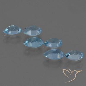 Shop natural 3.12ct スカイブルー トパーズ gems, 洋梨の形, from ブラジル at GemSelect. In stock, global shipping!