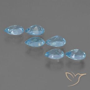 Shop natural 3.31ct スイスブルー トパーズ gems, 洋梨の形, from ブラジル at GemSelect. In stock, global shipping!