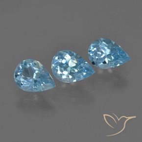 Shop natural 2.17ct スイスブルー トパーズ gems, 洋梨の形, from ブラジル at GemSelect. In stock, global shipping!