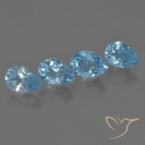 Shop natural 3.62ct スイスブルー トパーズ gems, 洋梨の形, from ブラジル at GemSelect. In stock, global shipping!