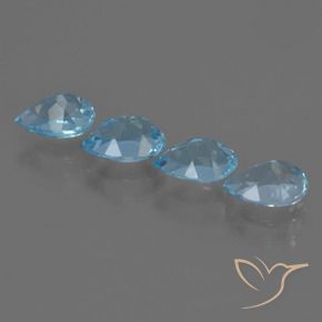 Shop natural 3.62ct スイスブルー トパーズ gems, 洋梨の形, from ブラジル at GemSelect. In stock, global shipping!