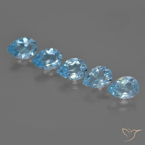 Shop natural 3.60ct スイスブルー トパーズ gems, 洋梨の形, from ブラジル at GemSelect. In stock, global shipping!