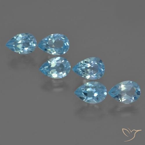 Shop natural 3.34ct スイスブルー トパーズ gems, 洋梨の形, from ブラジル at GemSelect. In stock, global shipping!