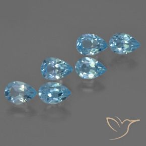 Shop natural 3.34ct スイスブルー トパーズ gems, 洋梨の形, from ブラジル at GemSelect. In stock, global shipping!