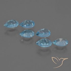 Shop natural 3.34ct スイスブルー トパーズ gems, 洋梨の形, from ブラジル at GemSelect. In stock, global shipping!