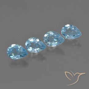 Shop natural 3.33ct スイスブルー トパーズ gems, 洋梨の形, from ブラジル at GemSelect. In stock, global shipping!