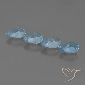 Shop natural 3.33ct スイスブルー トパーズ gems, 洋梨の形, from ブラジル at GemSelect. In stock, global shipping!