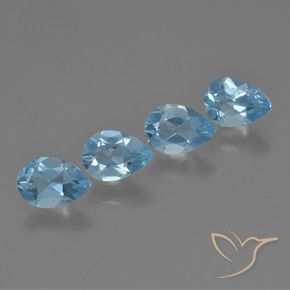Shop natural 3.19ct スイスブルー トパーズ gems, 洋梨の形, from ブラジル at GemSelect. In stock, global shipping!