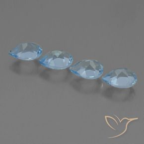 Shop natural 3.46ct スイスブルー トパーズ gems, 洋梨の形, from ブラジル at GemSelect. In stock, global shipping!