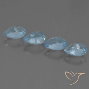 Shop natural 3.47ct スカイブルー トパーズ gems, 洋梨の形, from ブラジル at GemSelect. In stock, global shipping!