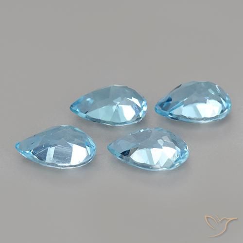Shop natural 3.30ct スカイブルー トパーズ gems, 洋梨の形, from ブラジル at GemSelect. In stock, global shipping!
