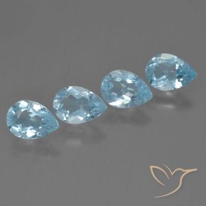 Shop natural 3.24ct スカイブルー トパーズ gems, 洋梨の形, from ブラジル at GemSelect. In stock, global shipping!