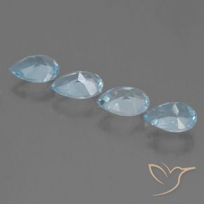 Shop natural 3.24ct スカイブルー トパーズ gems, 洋梨の形, from ブラジル at GemSelect. In stock, global shipping!