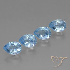 Shop natural 3.32ct スカイブルー トパーズ gems, 洋梨の形, from ブラジル at GemSelect. In stock, global shipping!