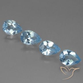 Shop natural 3.08ct スイスブルー トパーズ gems, 洋梨の形, from ブラジル at GemSelect. In stock, global shipping!