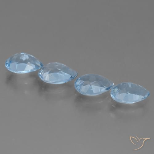 Shop natural 3.44ct スイスブルー トパーズ gems, 洋梨の形, from ブラジル at GemSelect. In stock, global shipping!