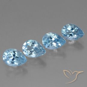 Shop natural 3.50ct スカイブルー トパーズ gems, 洋梨の形, from ブラジル at GemSelect. In stock, global shipping!