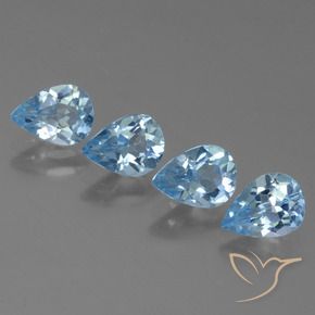 Shop natural 3.09ct スカイブルー トパーズ gems, 洋梨の形, from ブラジル at GemSelect. In stock, global shipping!