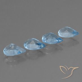 Shop natural 3.09ct スカイブルー トパーズ gems, 洋梨の形, from ブラジル at GemSelect. In stock, global shipping!