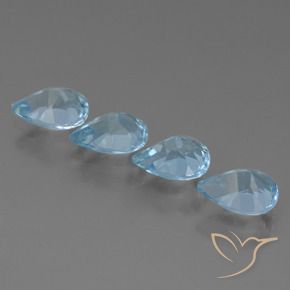 Shop natural 3.20ct スカイブルー トパーズ gems, 洋梨の形, from ブラジル at GemSelect. In stock, global shipping!