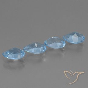 Shop natural 3.35ct スイスブルー トパーズ gems, 洋梨の形, from ブラジル at GemSelect. In stock, global shipping!
