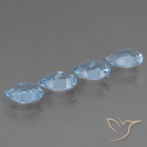 Shop natural 3.02ct スカイブルー トパーズ gems, 洋梨の形, from ブラジル at GemSelect. In stock, global shipping!